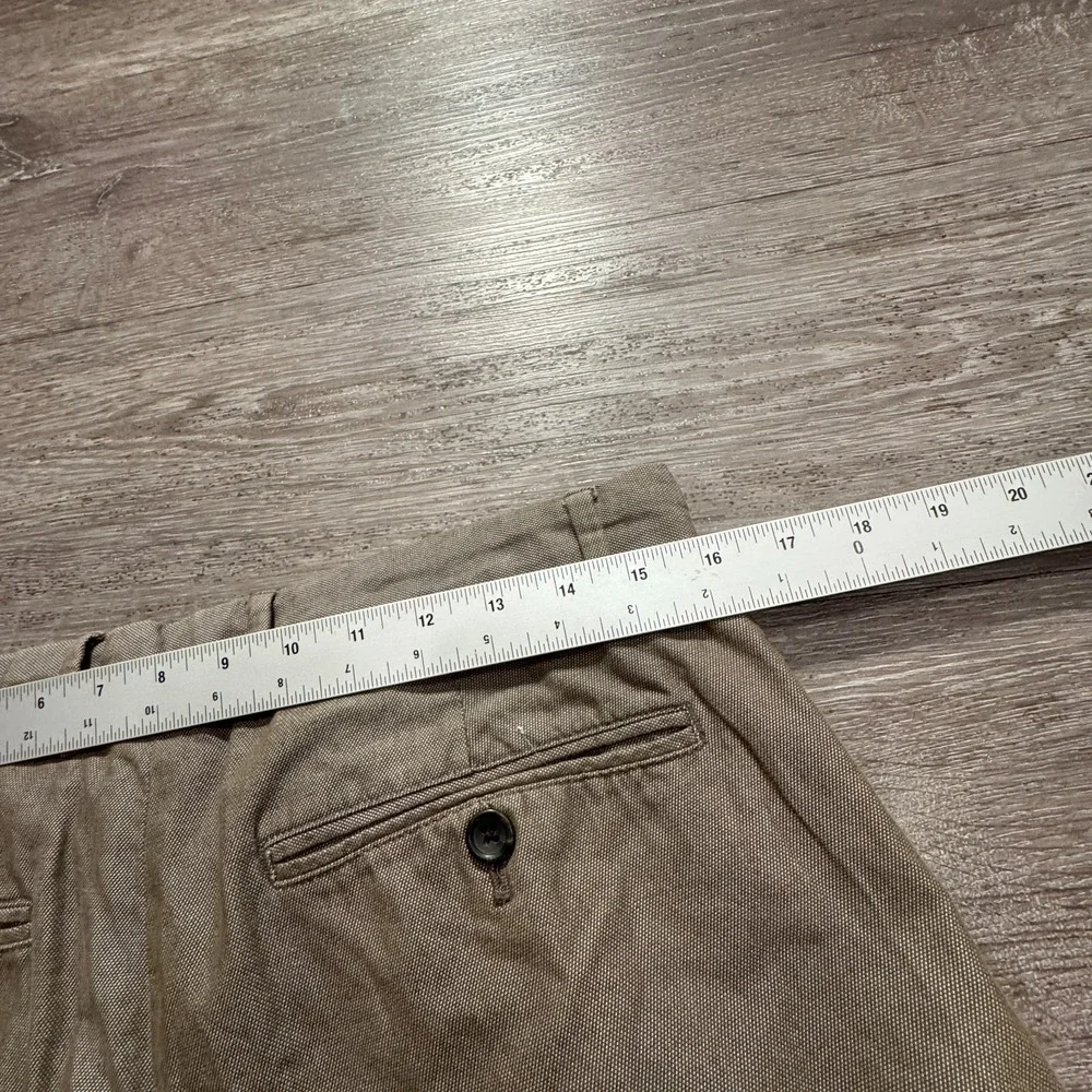 Banana Republic Pants Mens 32 Khaki Aiden‎ Chino Slim Straight Flat Front 32x31